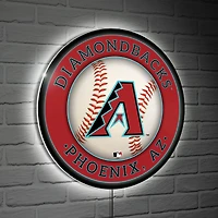 Arizona Diamondbacks LED XL Round Wall Décor