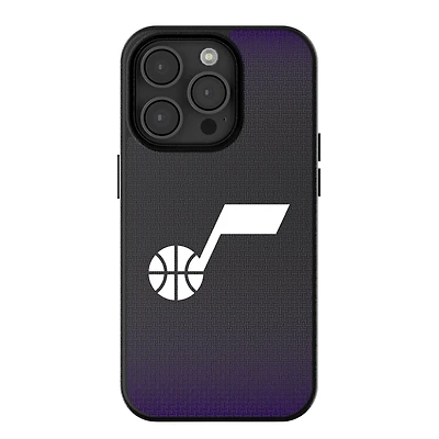Utah Jazz Linen Logo iPhone Magnetic Bump Case