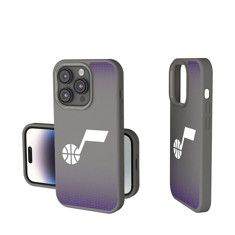 Utah Jazz Linen Logo iPhone Soft Touch Case