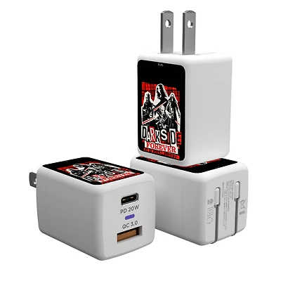 Keyscaper  White Star Wars Ransom Two-in-One USB A/C Charger
