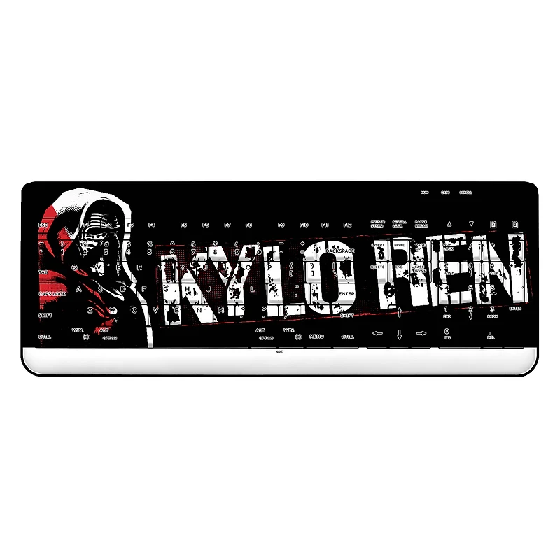 Keyscaper Kylo Ren Black Star Wars Ransom Wireless Keyboard