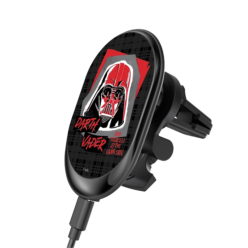 Keyscaper Darth Vader Black Star Wars Ransom Wireless Magnetic Car Charger