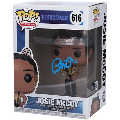 Ashleigh Murray Riverdale Autographed Josie McCoy #616 Funko Pop! Vinyl Figure - Signed in Blue Ink - BAS