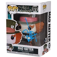 Johnny Depp Alice in Wonderland Autographed Mad Hatter #177 Funko Pop! Vinyl Figure - Signed in Blue Ink - BAS