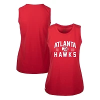 Women's Levelwear Red Atlanta Hawks Macy Tank Top