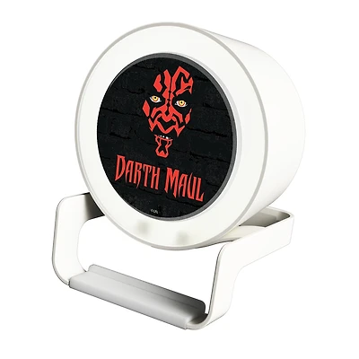 Keyscaper Darth Maul White Star Wars Iconic Night Light Wireless Charger and Bluetooth Speaker