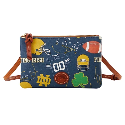 Dooney & Bourke Notre Dame Fighting Irish Top Zip Crossbody Purse