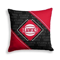 Pegasus Atlanta Hawks 18" x 18" Diamond Boxed Decor Pillow
