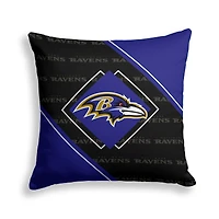 Pegasus Baltimore Ravens 18" x 18" Diamond Boxed Decor Pillow