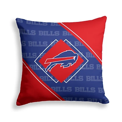 Pegasus Buffalo Bills 18" x 18" Diamond Boxed Decor Pillow