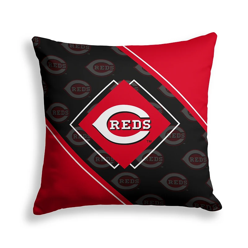 Pegasus Cincinnati Reds 18" x 18" Diamond Boxed Decor Pillow