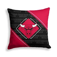 Pegasus Chicago Bulls 18" x 18" Diamond Boxed Decor Pillow