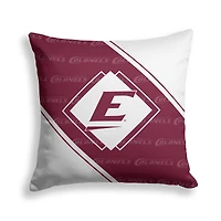 Pegasus Eastern Kentucky Colonels 18" x 18" Diamond Boxed Decor Pillow