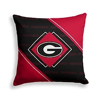 Pegasus Georgia Bulldogs 18" x 18" Diamond Boxed Decor Pillow