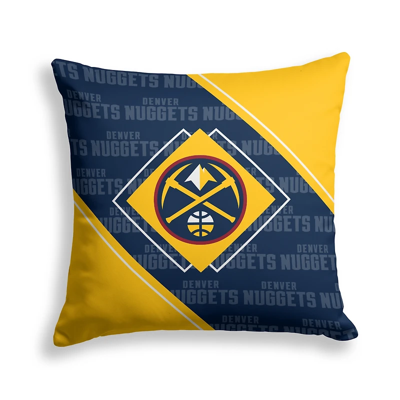 Pegasus Denver Nuggets 18" x 18" Diamond Boxed Decor Pillow