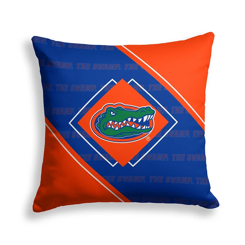 Pegasus Florida Gators 18" x 18" Diamond Boxed Decor Pillow