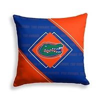 Pegasus Florida Gators 18" x 18" Diamond Boxed Decor Pillow