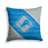 Pegasus Detroit Lions 18" x 18" Diamond Boxed Decor Pillow