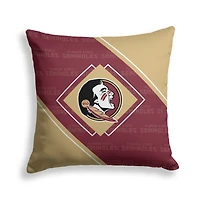 Pegasus Florida State Seminoles 18" x 18" Diamond Boxed Decor Pillow