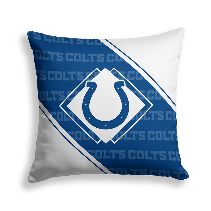 Pegasus Indianapolis Colts 18" x 18" Diamond Boxed Decor Pillow