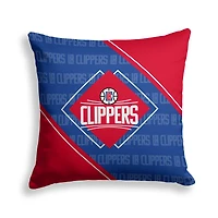 Pegasus LA Clippers 18" x 18" Diamond Boxed Decor Pillow