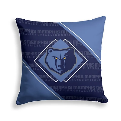 Pegasus Memphis Grizzlies 18" x 18" Diamond Boxed Decor Pillow