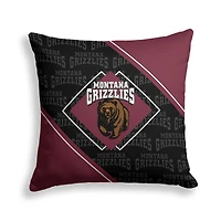 Pegasus Montana Grizzlies 18" x 18" Diamond Boxed Decor Pillow