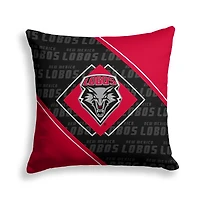 Pegasus New Mexico Lobos 18" x 18" Diamond Boxed Decor Pillow