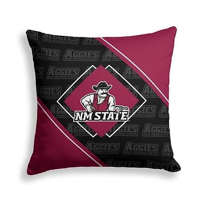 Pegasus New Mexico State Aggies 18" x 18" Diamond Boxed Decor Pillow