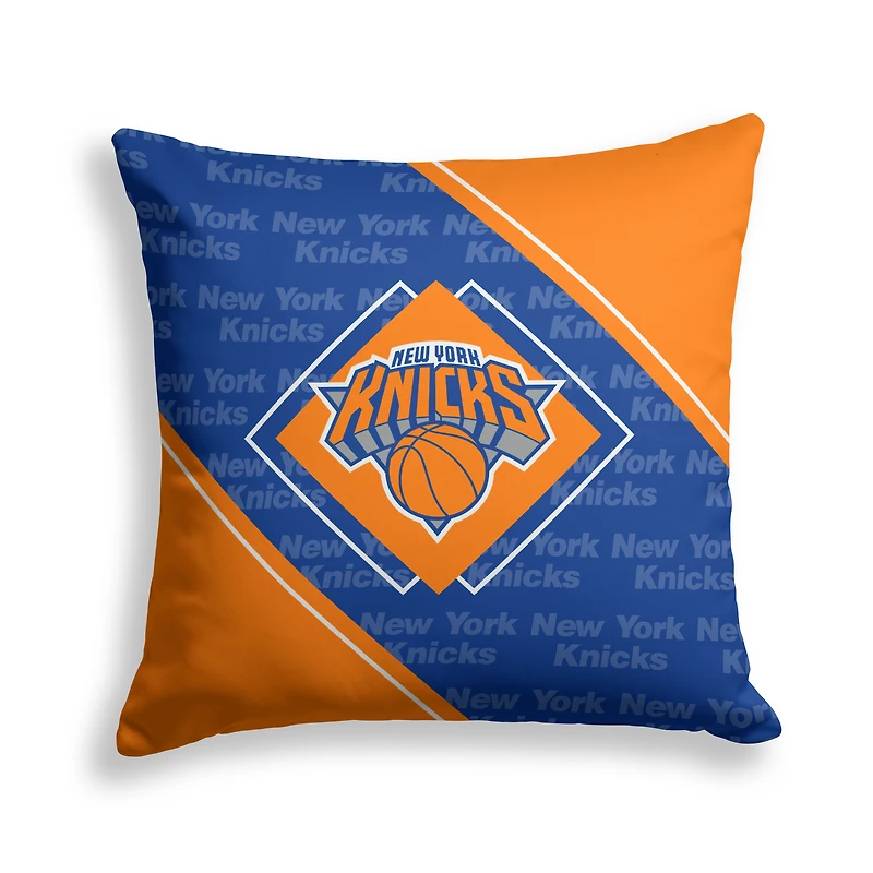 Pegasus New York Knicks 18" x 18" Diamond Boxed Decor Pillow