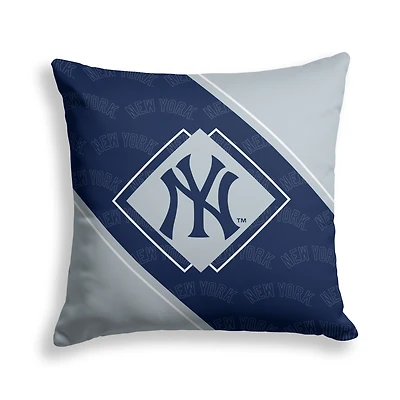 Pegasus New York Yankees 18" x 18" Diamond Boxed Decor Pillow