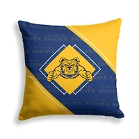 Pegasus North Carolina A&T Aggies 18" x 18" Diamond Boxed Decor Pillow