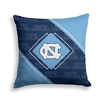 Pegasus North Carolina Tar Heels 18" x 18" Diamond Boxed Decor Pillow