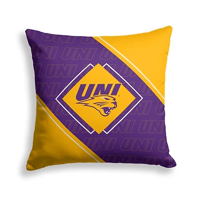 Pegasus Northern Iowa Panthers 18" x 18" Diamond Boxed Decor Pillow