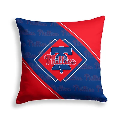 Pegasus Philadelphia Phillies 18" x 18" Diamond Boxed Decor Pillow
