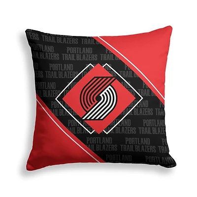 Pegasus Portland Trail Blazers 18" x 18" Diamond Boxed Decor Pillow