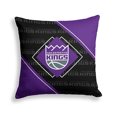 Pegasus Sacramento Kings 18" x 18" Diamond Boxed Decor Pillow