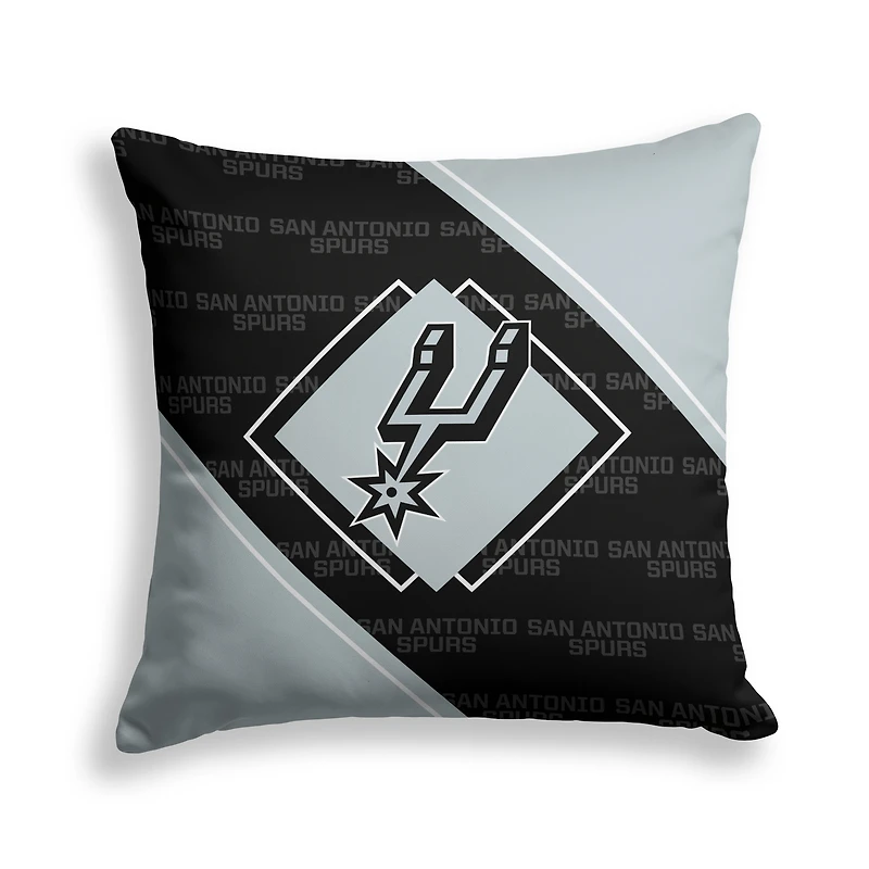 Pegasus San Antonio Spurs 18" x 18" Diamond Boxed Decor Pillow