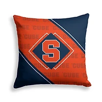 Pegasus Syracuse Orange 18" x 18" Diamond Boxed Decor Pillow