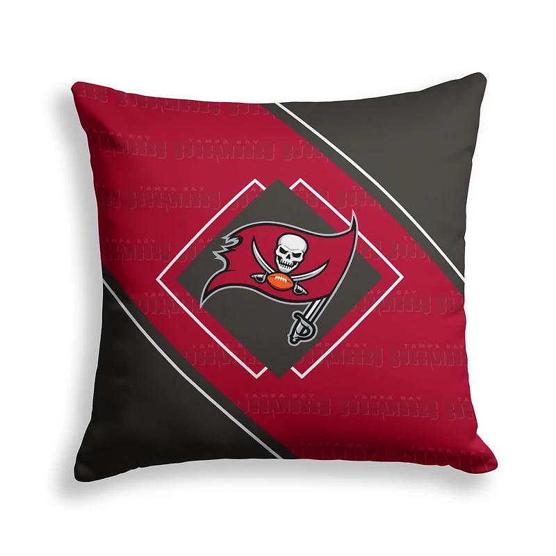 Pegasus Tampa Bay Buccaneers 18" x 18" Diamond Boxed Decor Pillow