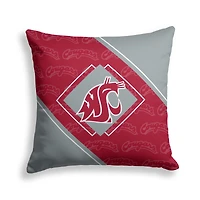 Pegasus Washington State Cougars 18" x 18" Diamond Boxed Decor Pillow