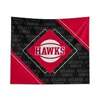 Pegasus Atlanta Hawks 51" x 60" Diamond Boxed Wall Tapestry