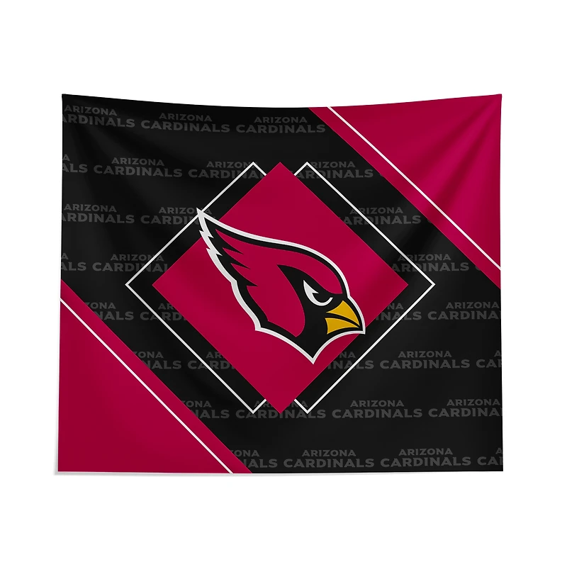 Pegasus Arizona Cardinals 51" x 60" Diamond Boxed Wall Tapestry