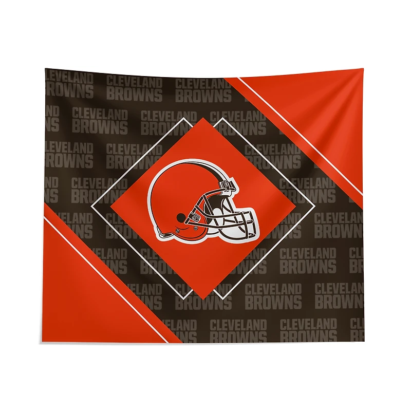 Pegasus Cleveland Browns 51" x 60" Diamond Boxed Wall Tapestry