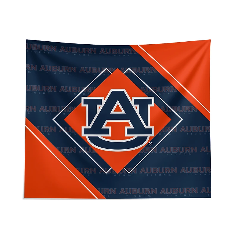 Pegasus Auburn Tigers 51" x 60" Diamond Boxed Wall Tapestry