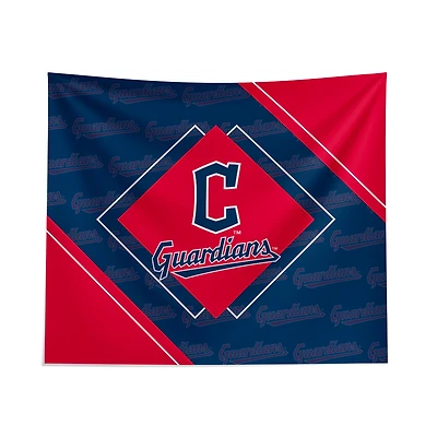 Pegasus Cleveland Guardians 51" x 60" Diamond Boxed Wall Tapestry