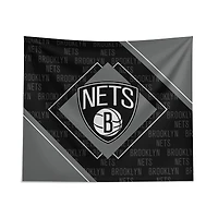 Pegasus Brooklyn Nets 51" x 60" Diamond Boxed Wall Tapestry