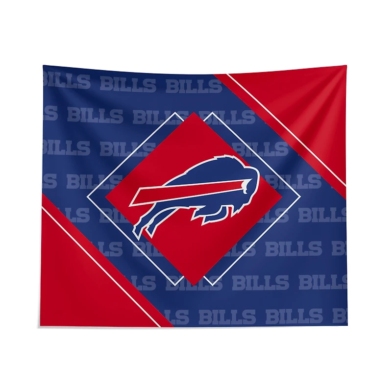 Pegasus Buffalo Bills 51" x 60" Diamond Boxed Wall Tapestry
