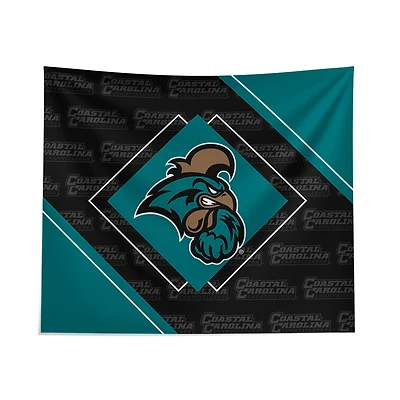 Pegasus Coastal Carolina Chanticleers 51" x 60" Diamond Boxed Wall Tapestry