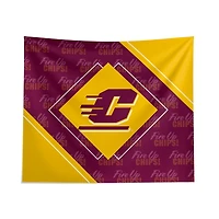 Pegasus Central Michigan Chippewas 51" x 60" Diamond Boxed Wall Tapestry